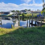 Salzwasser Kanalgrundstück Cape Coral, Baugrundstueck