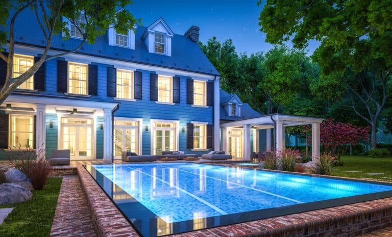 Villa mit Pool im historischen Viertel Fort Myers Florida